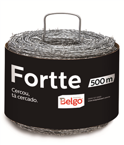 Arame Farpado 500m Fortte Belgo