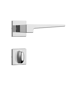 Fechadura Banheiro Roseta Inox 3200