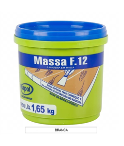 Massa F12 Calafetar Branca 1,65kg Viapol