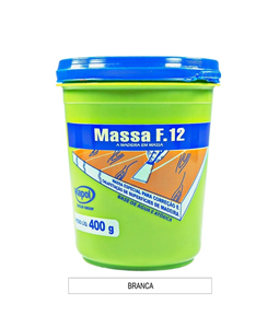 Massa F12 Calafetar Branca 400g Viapol