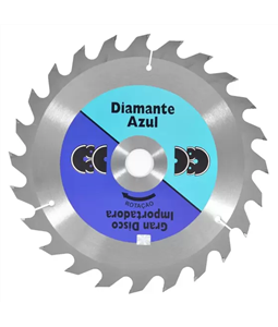 Serra C/ Videa 180x20 24 Dentes Diamante Azul